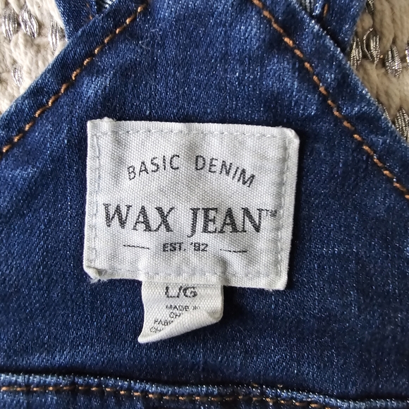 🌷Wax Jean 90s Retro Skinny Overalls - Picture 6 of 11